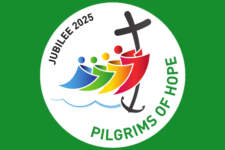 Jubilee Year 2025 Theme Logo - Pilgrims Of Hope